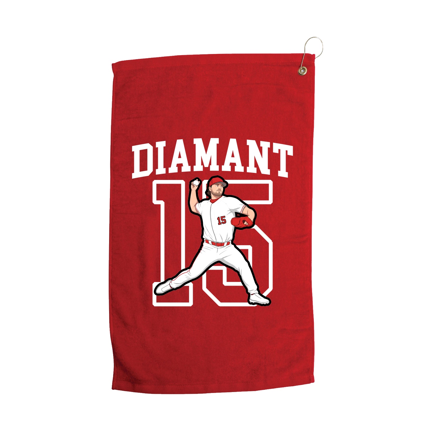 Golf Towel — Shirsey in Red