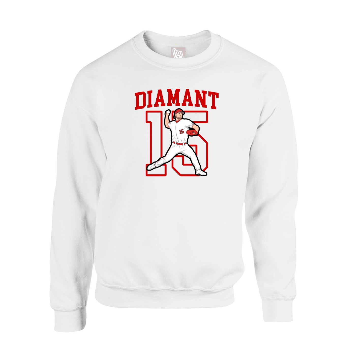 Fleece Crew — Shirsey in White