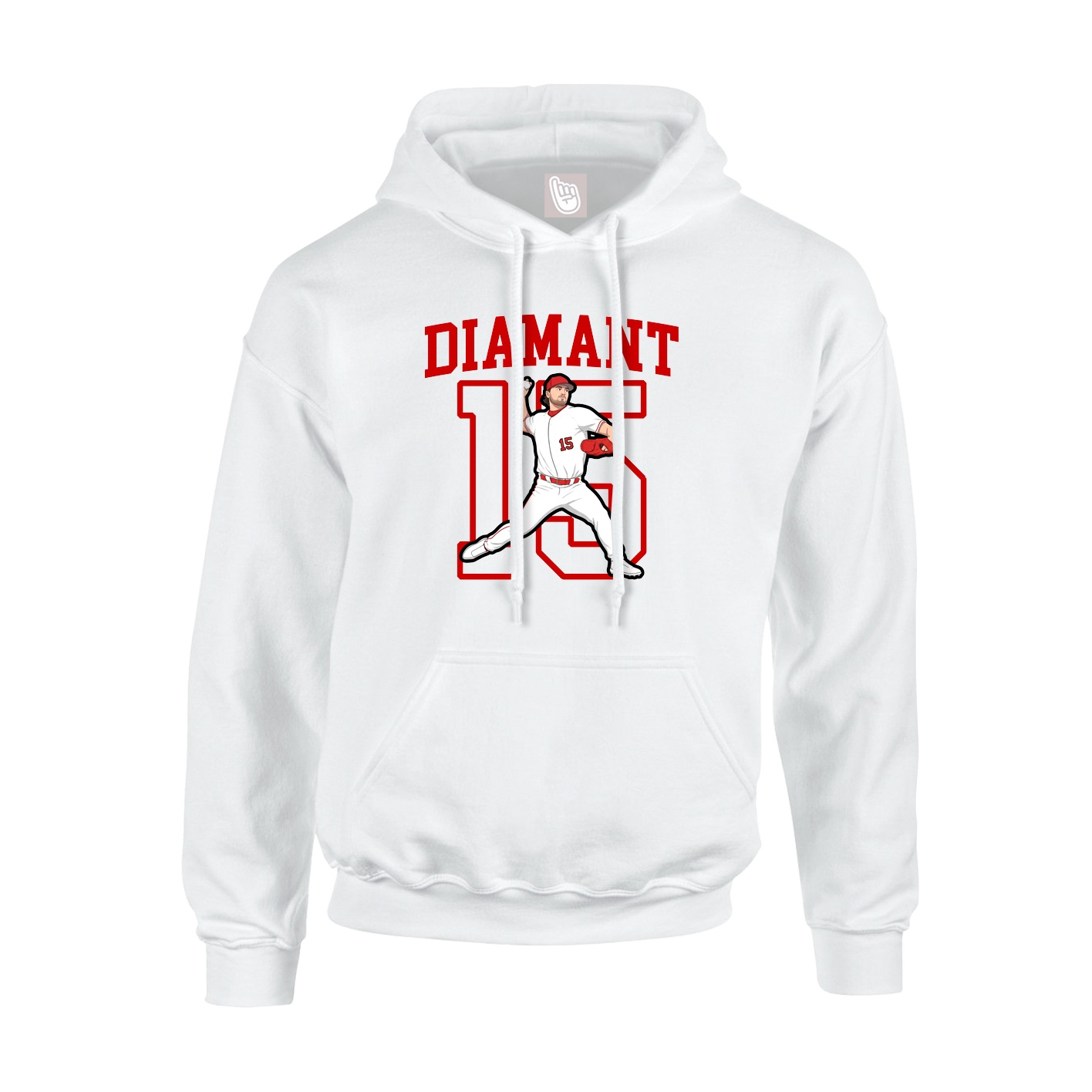 Youth Hoodie — Shirsey in White