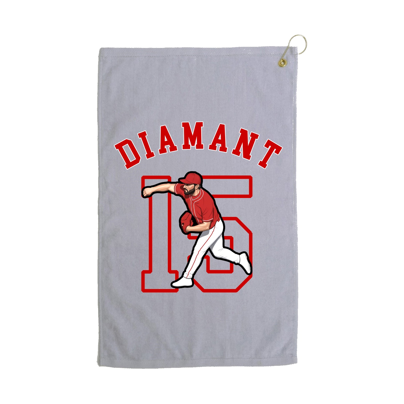 Golf Towel — Shirsey Arch in Grey
