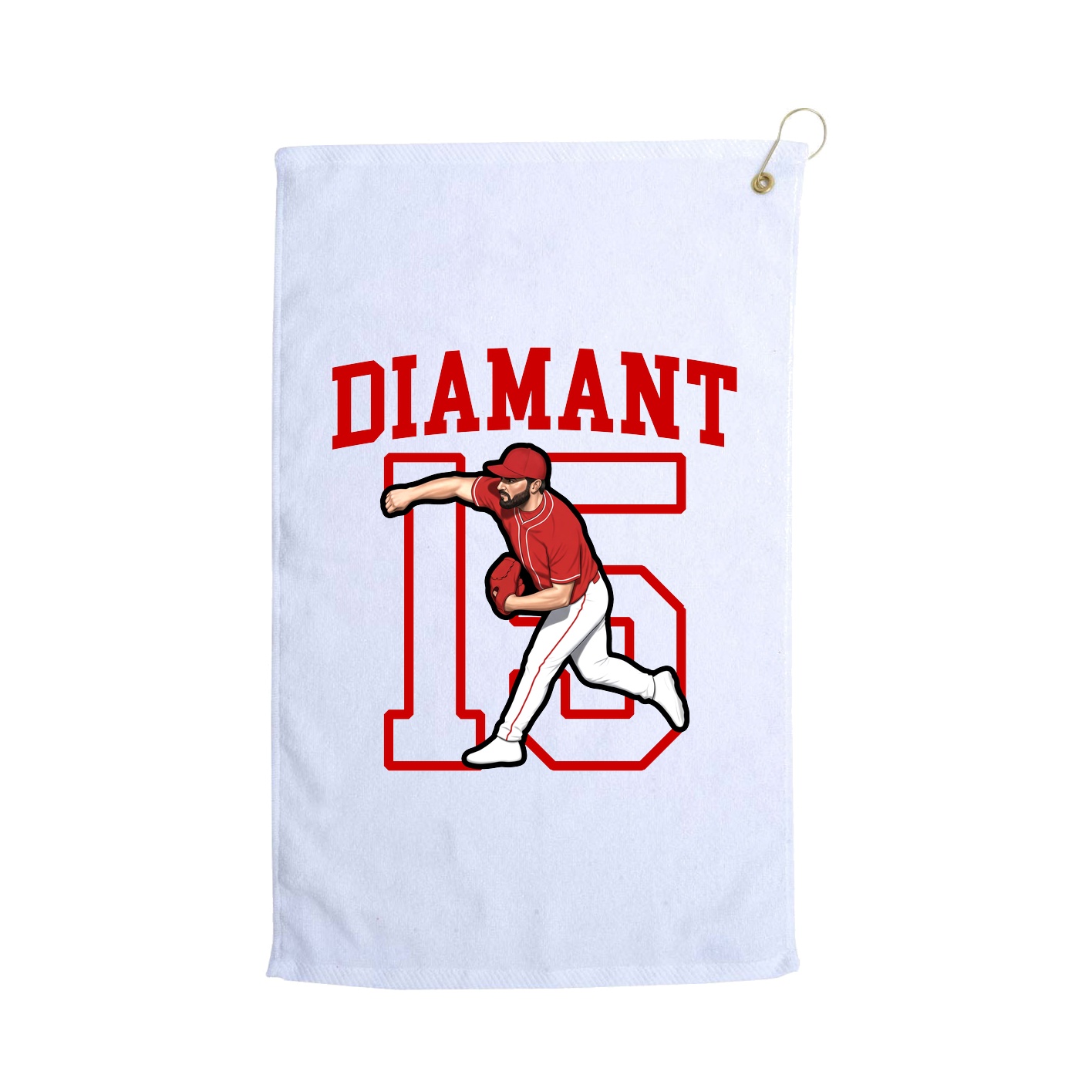 Golf Towel — Shirsey in White