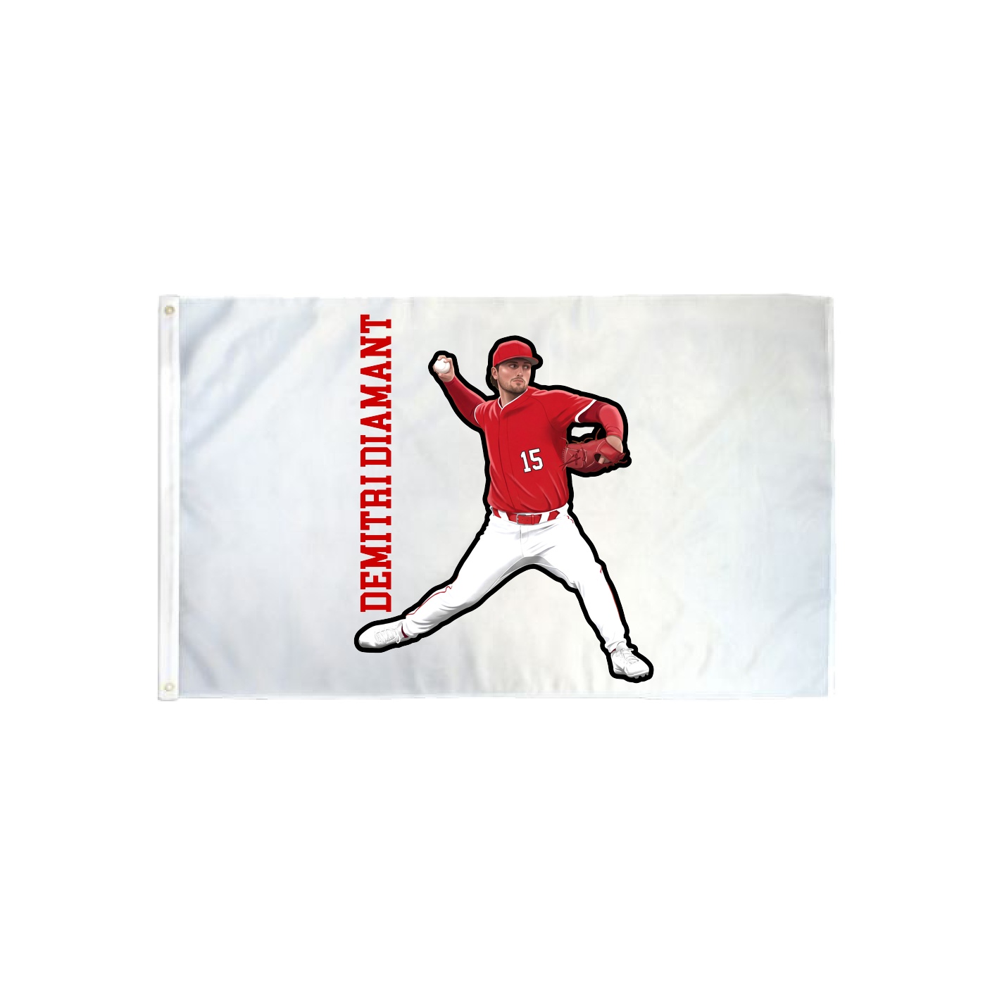 3x5 Flag — Name Vertical in Classic