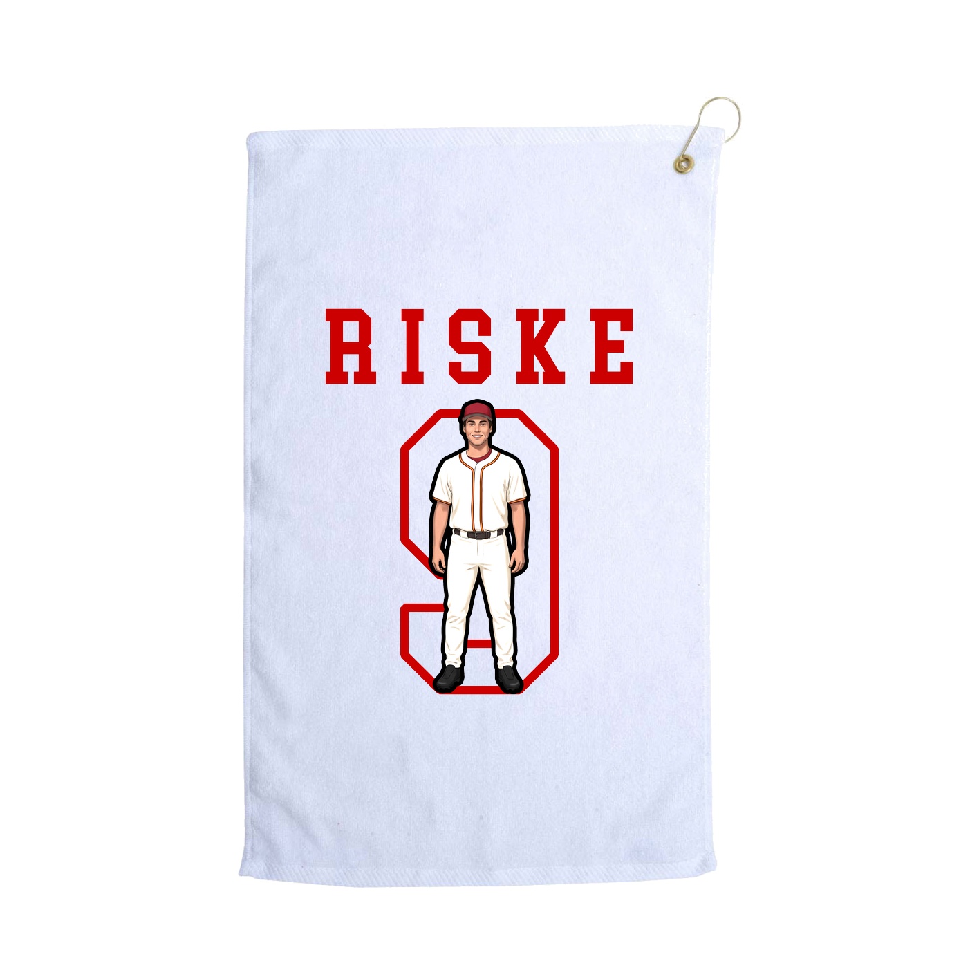 Golf Towel — Shirsey in White