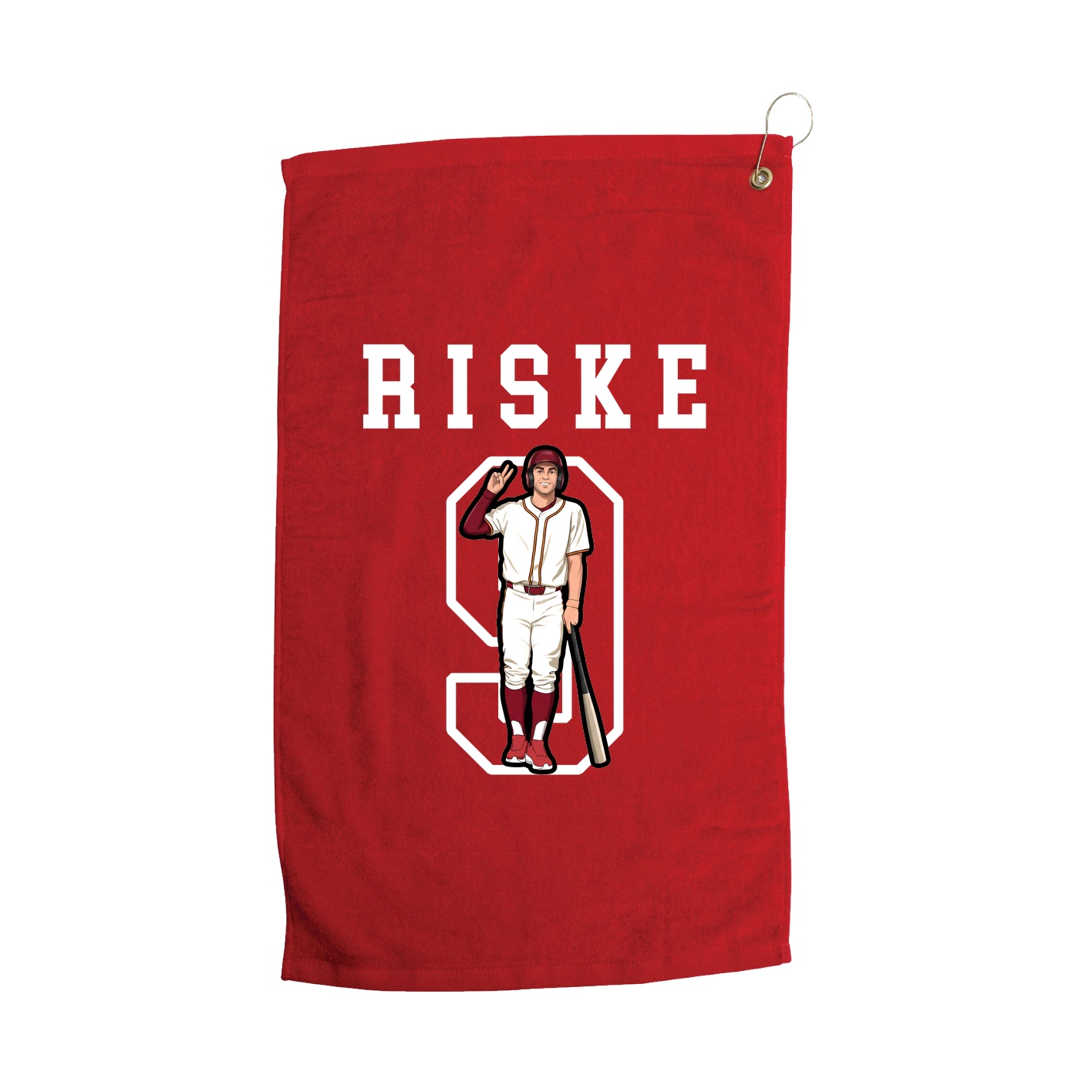 Golf Towel — Shirsey in Red