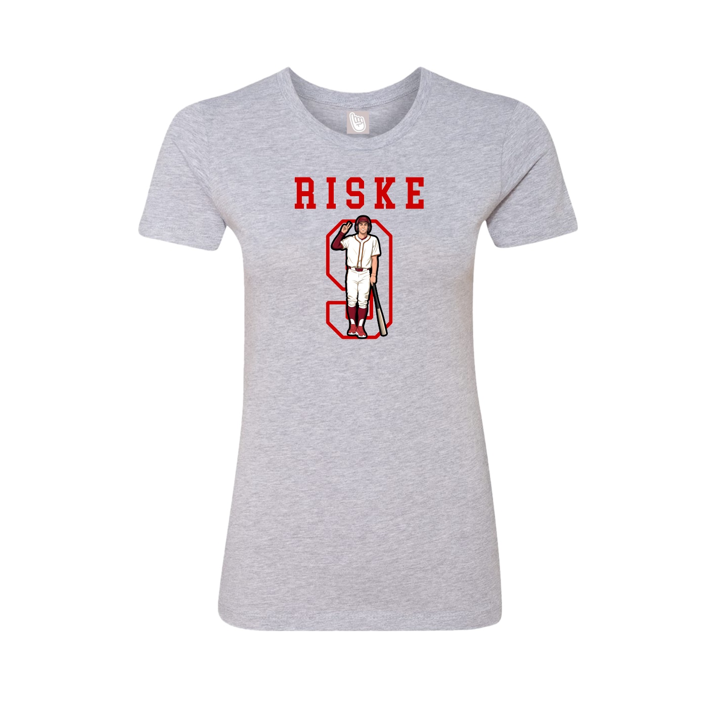 Fitted Women's Tee — Shirsey in Grey