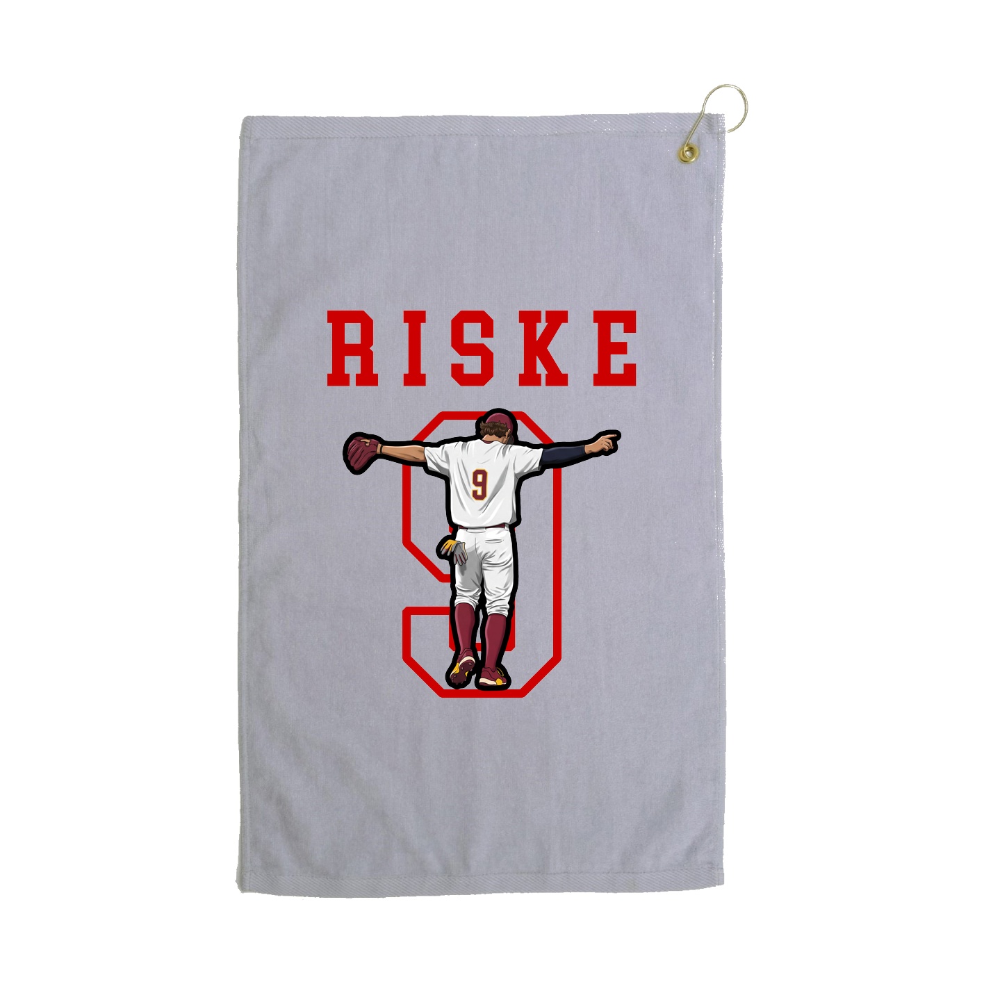 Golf Towel — Shirsey in Grey