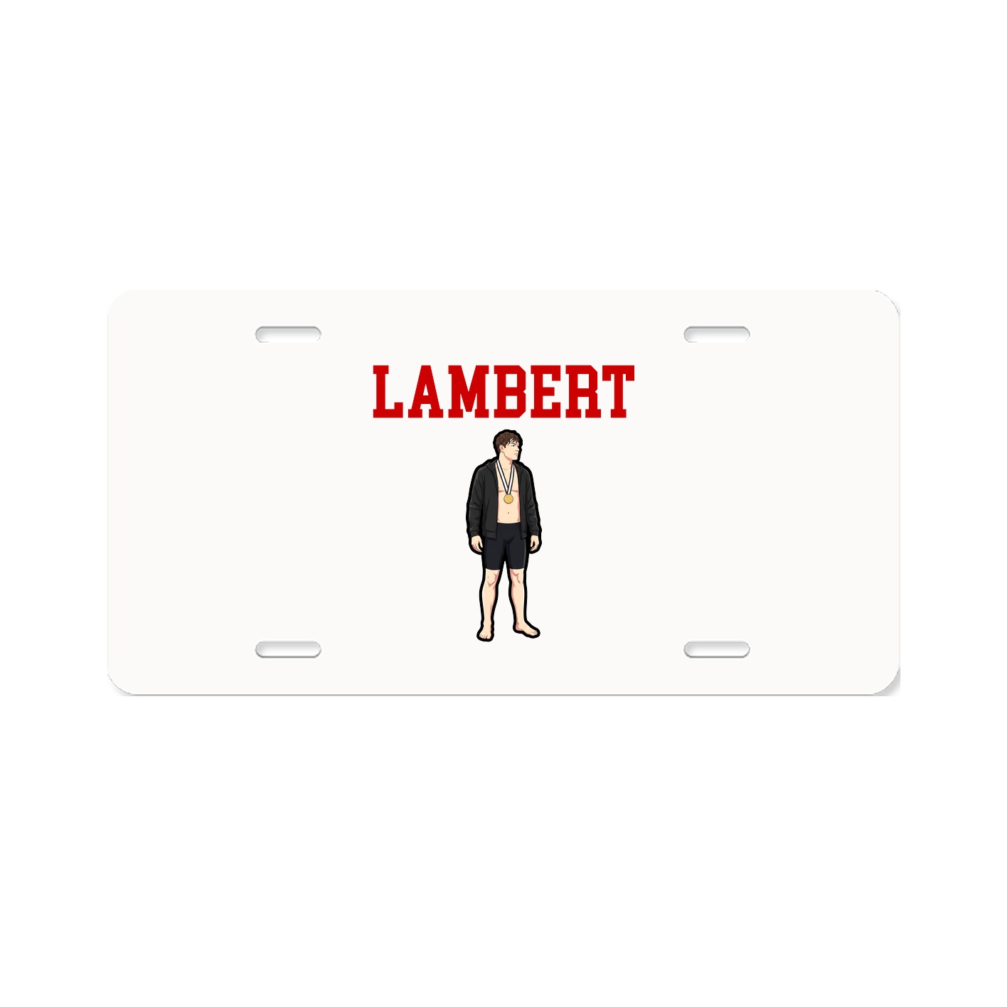 License Plate — Shirsey in Classic