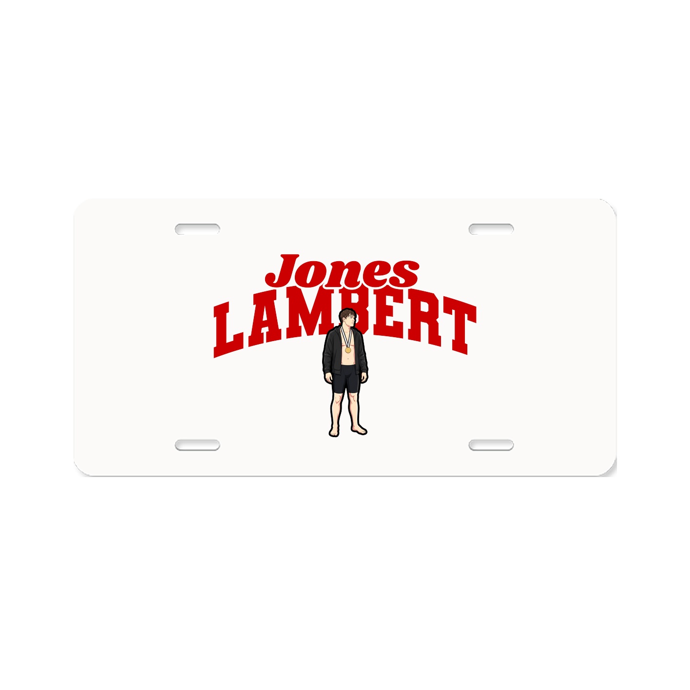 License Plate — Signature Arch in Classic