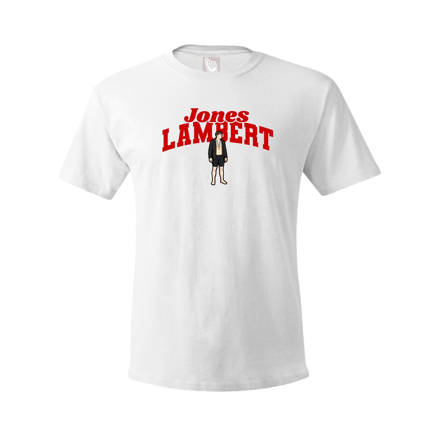 Youth Tee — Signature Arch in White