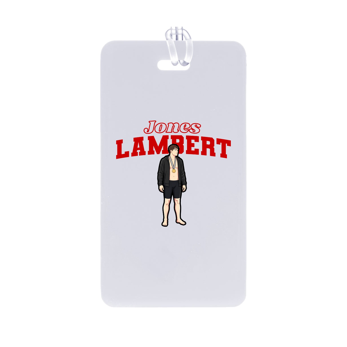 Bag Tag — Name Arch in Classic