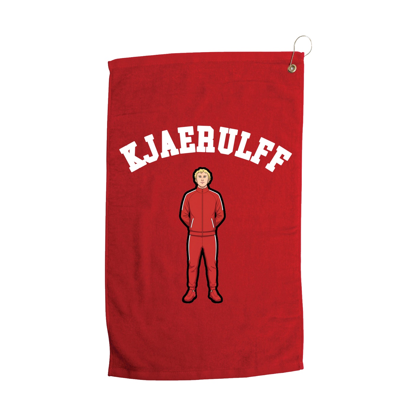 Golf Towel — Shirsey Arch in Red