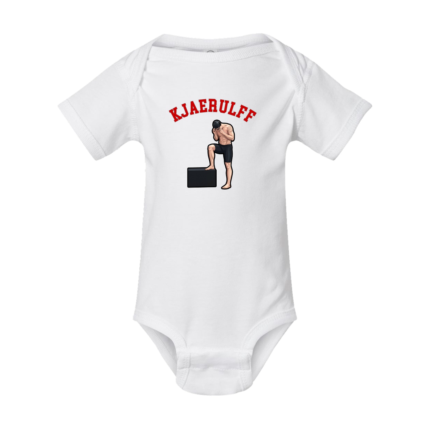 Baby Onesie — Shirsey Arch in White