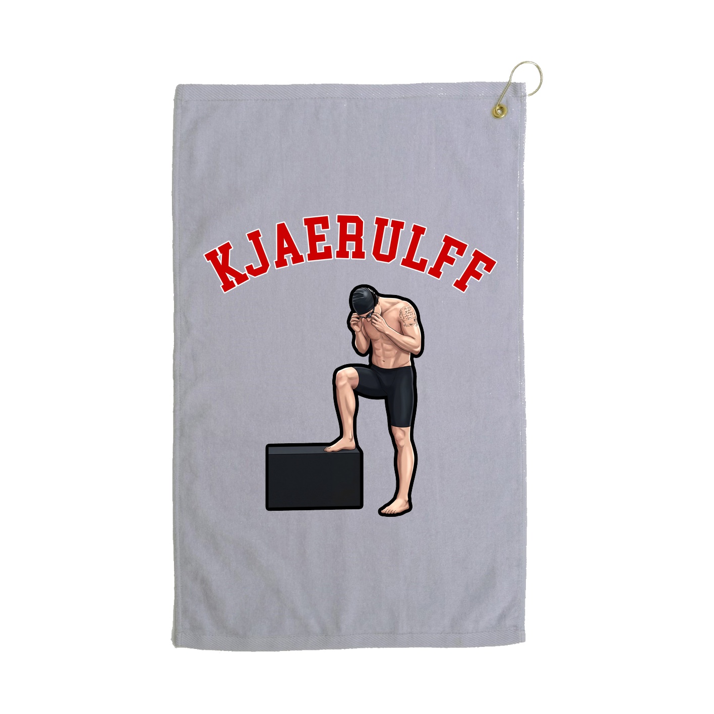 Golf Towel — Shirsey Arch in Grey