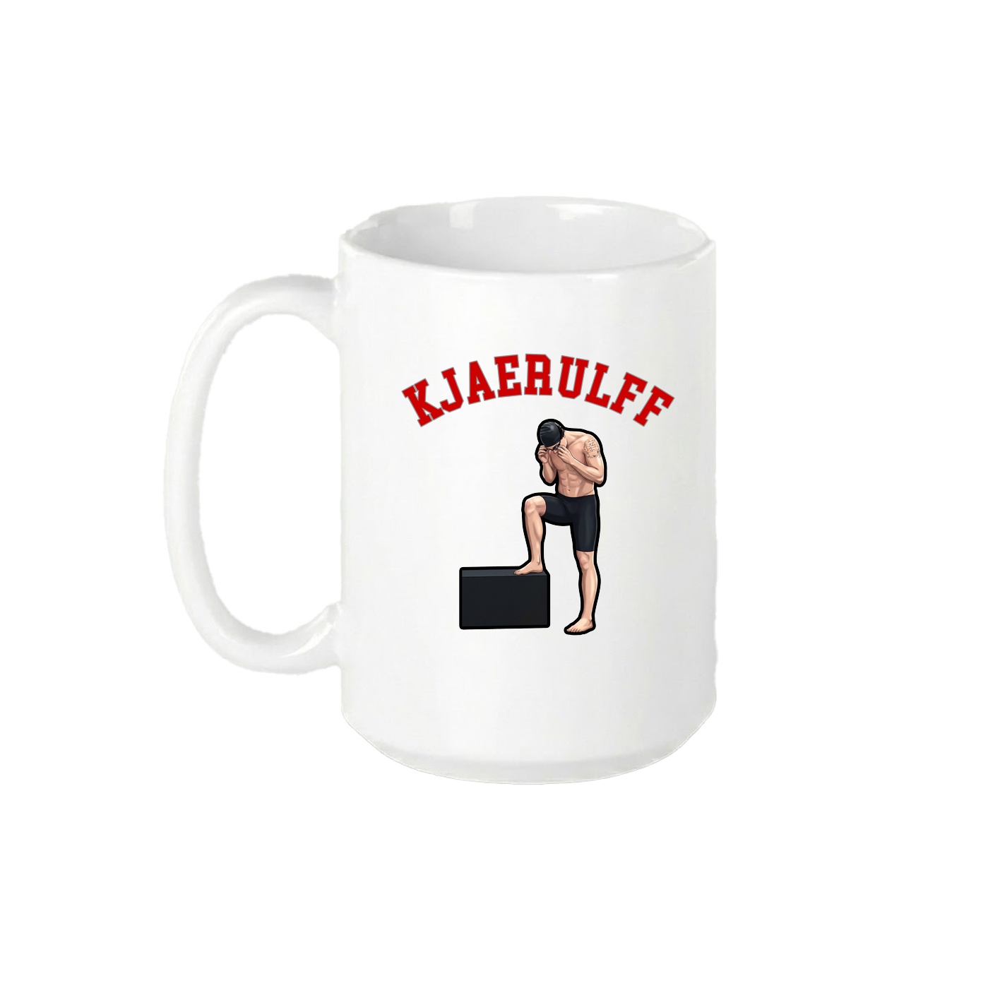 15oz Coffee Mug — Shirsey Arch in White