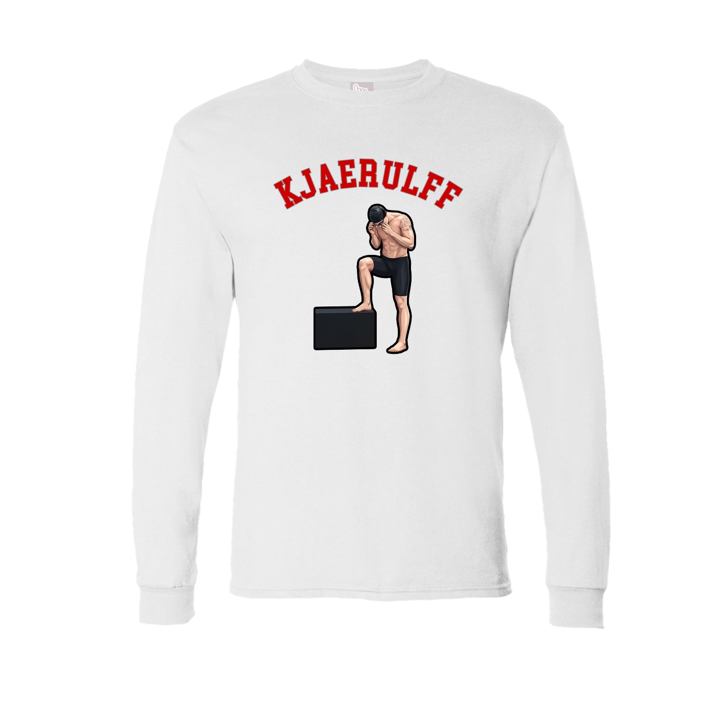 Long Sleeve Tee — Shirsey Arch in White