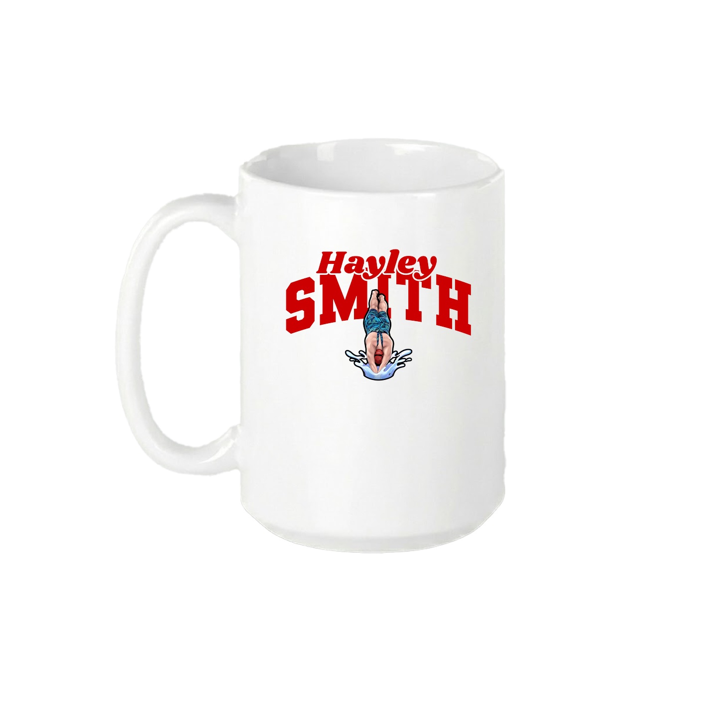 15oz Coffee Mug — Signature Arch in White