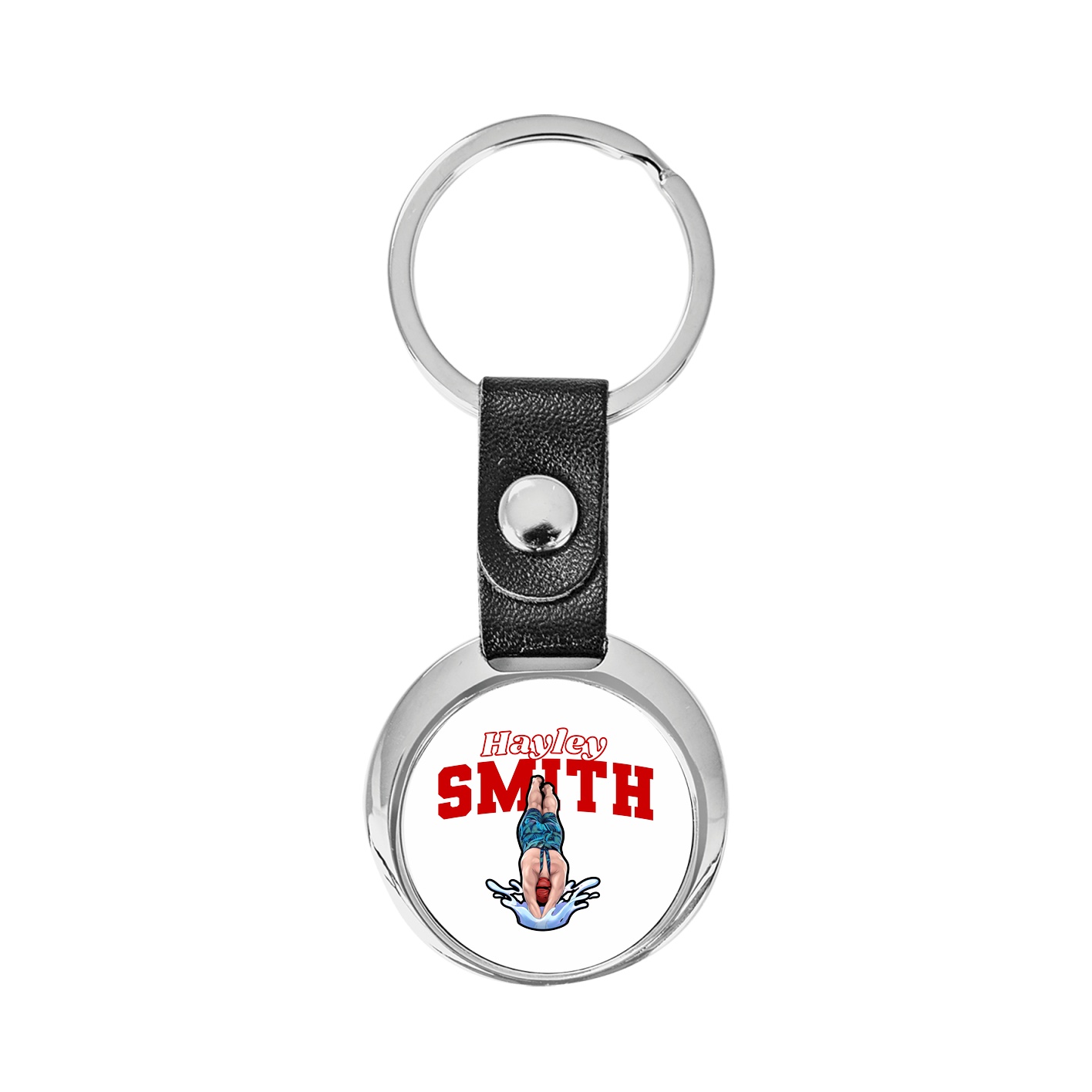 Key Chain — Name Arch in Classic
