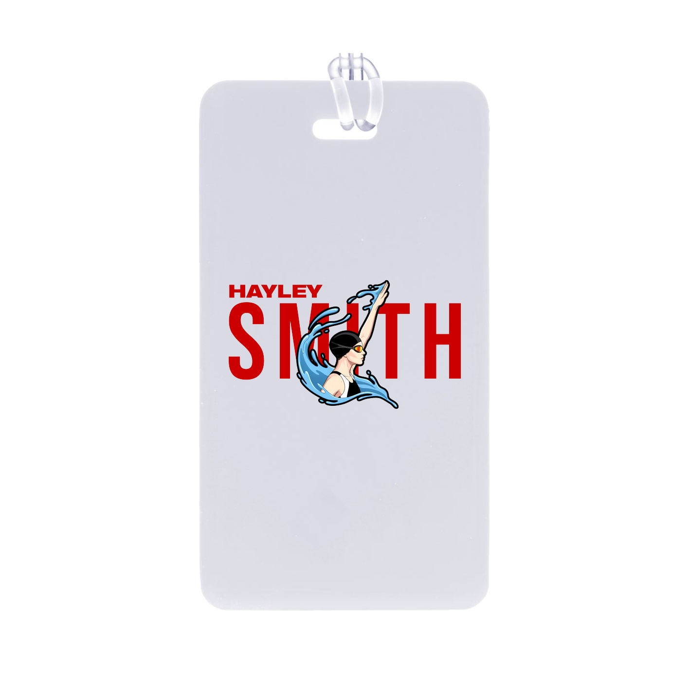 Bag Tag — Player Name in Classic