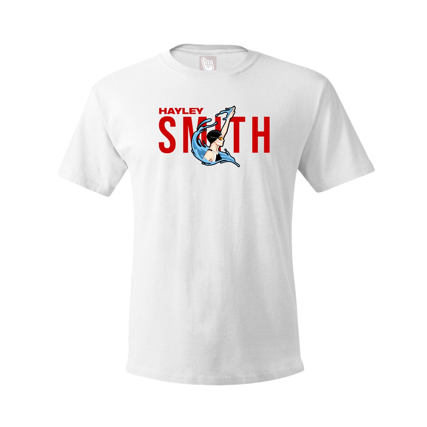 Youth Tee — Player Name in White