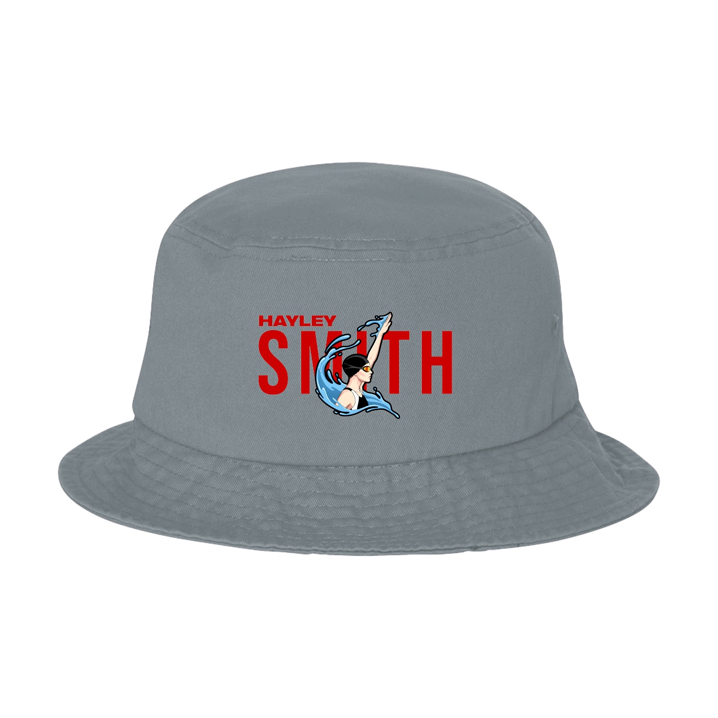 Bucket Cap — Player Name in Grey