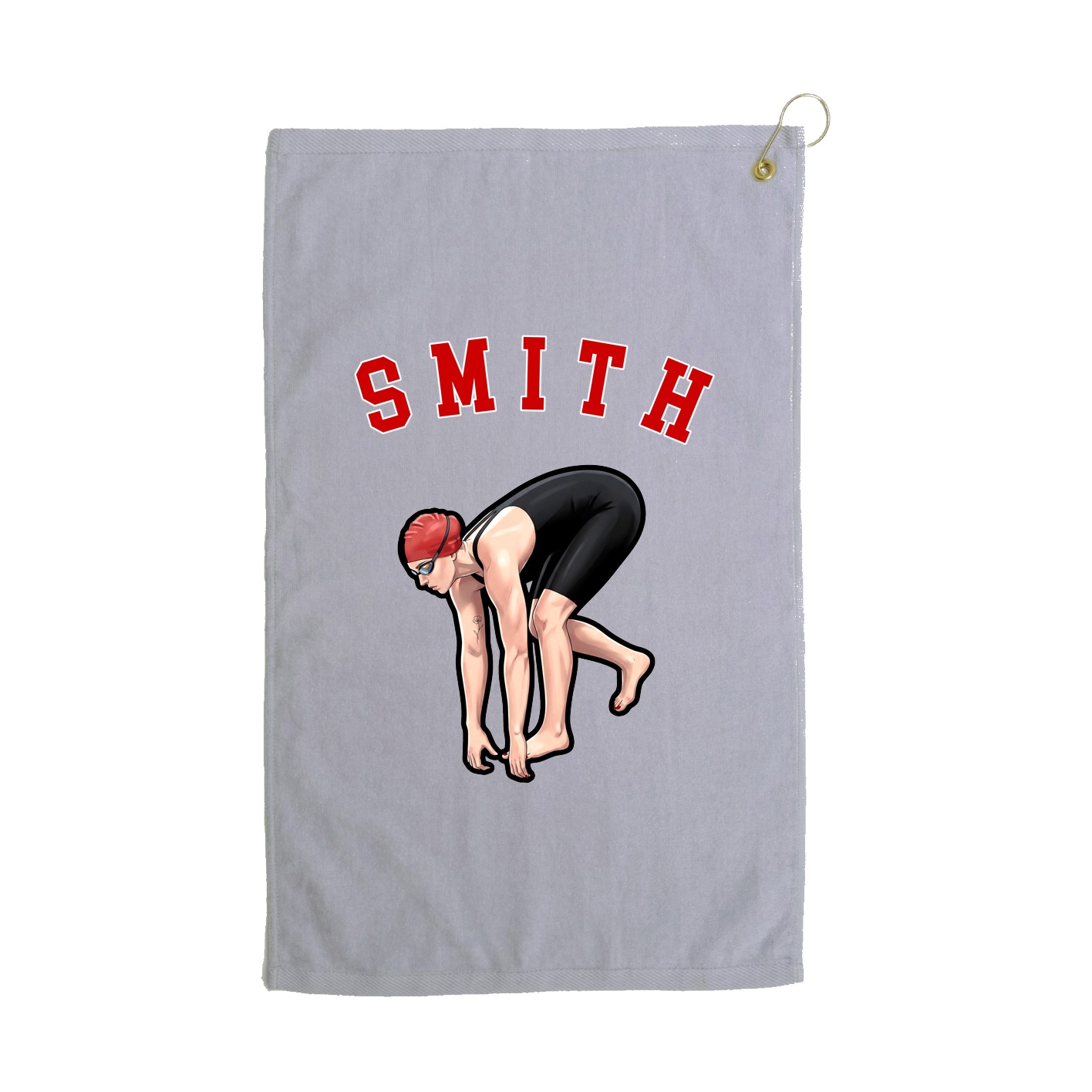 Golf Towel — Shirsey Arch in Grey