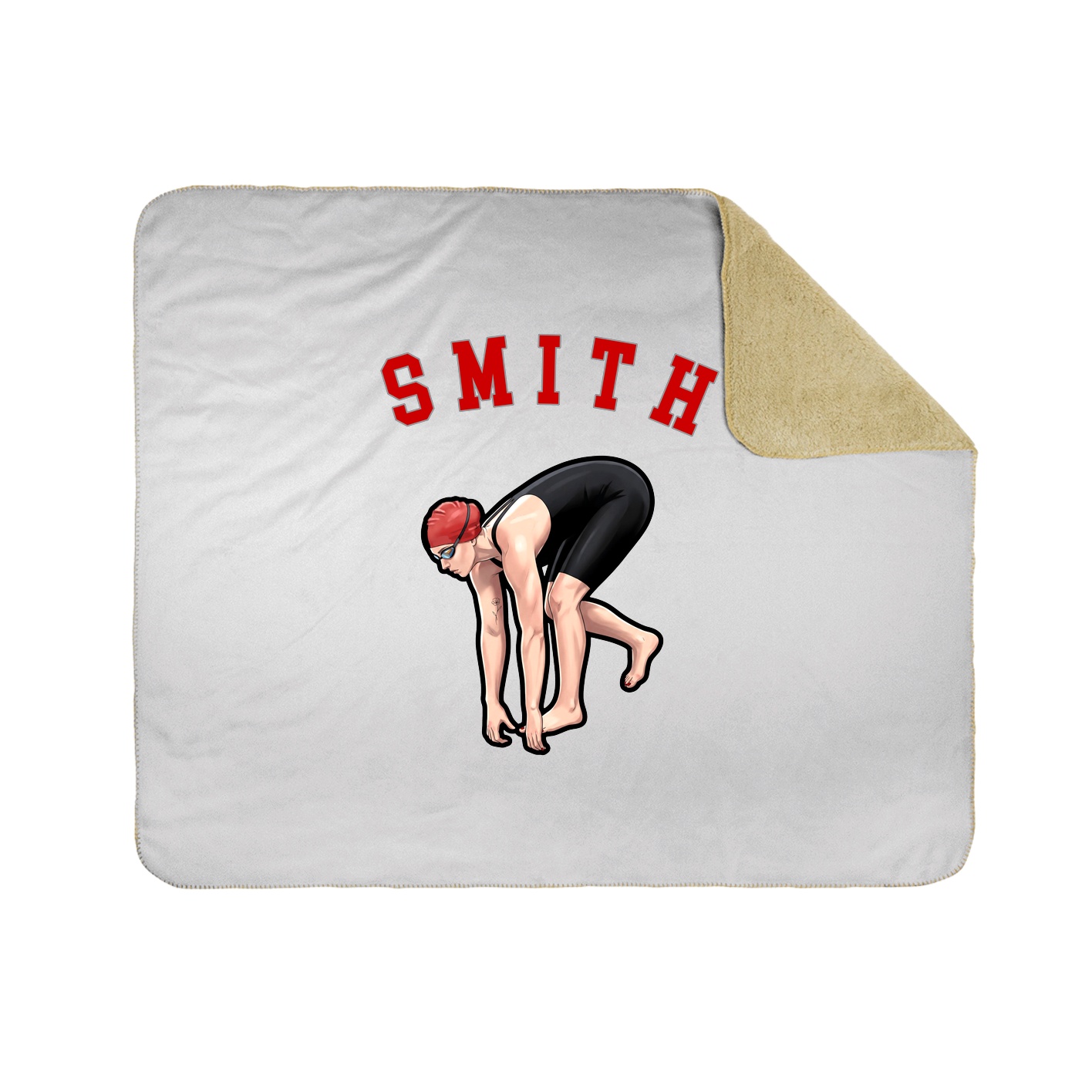 Throw Blanket — Shirsey Arch in White