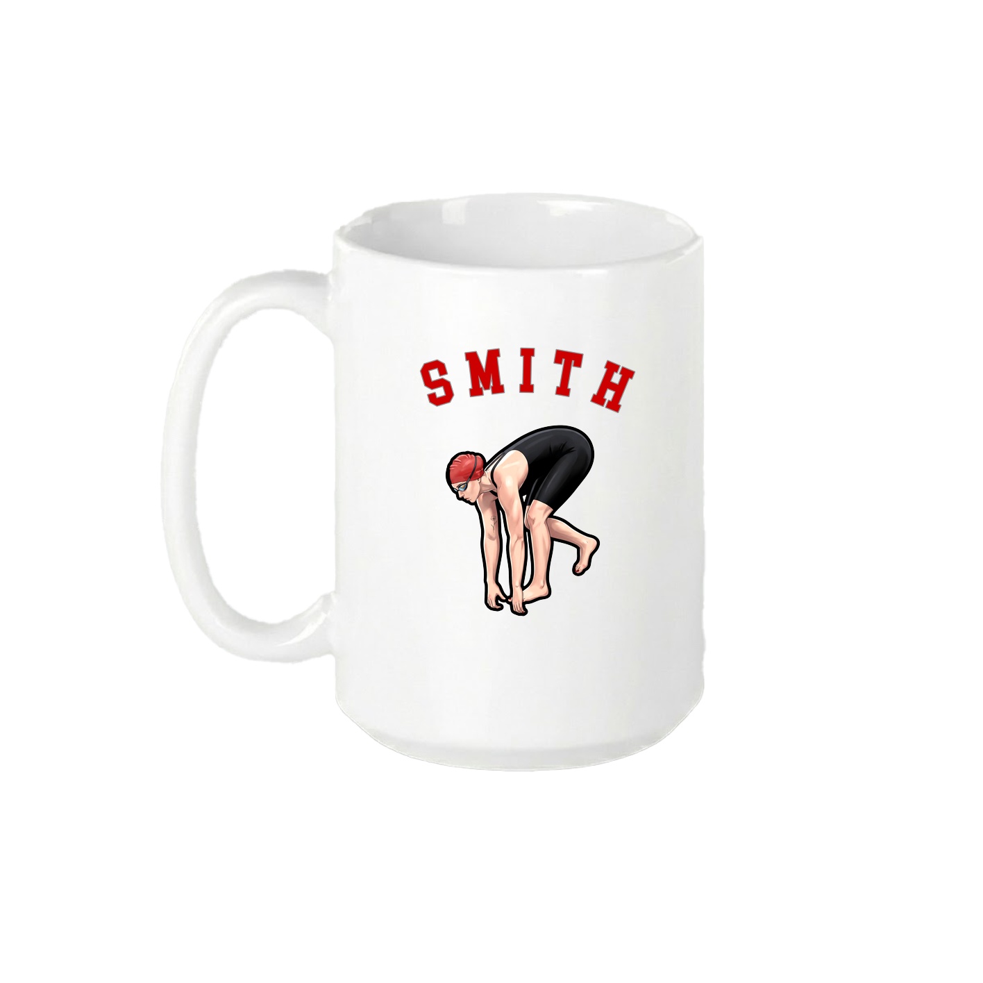 15oz Coffee Mug — Shirsey Arch in White