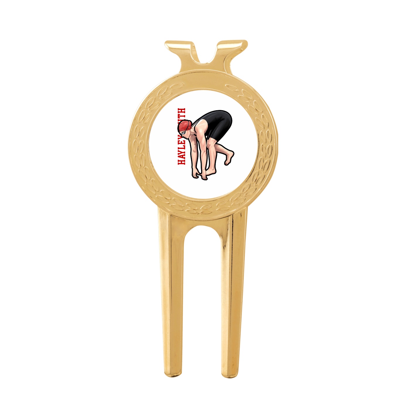 Divot Tool with Ball Marker — Name Vertical in Classic