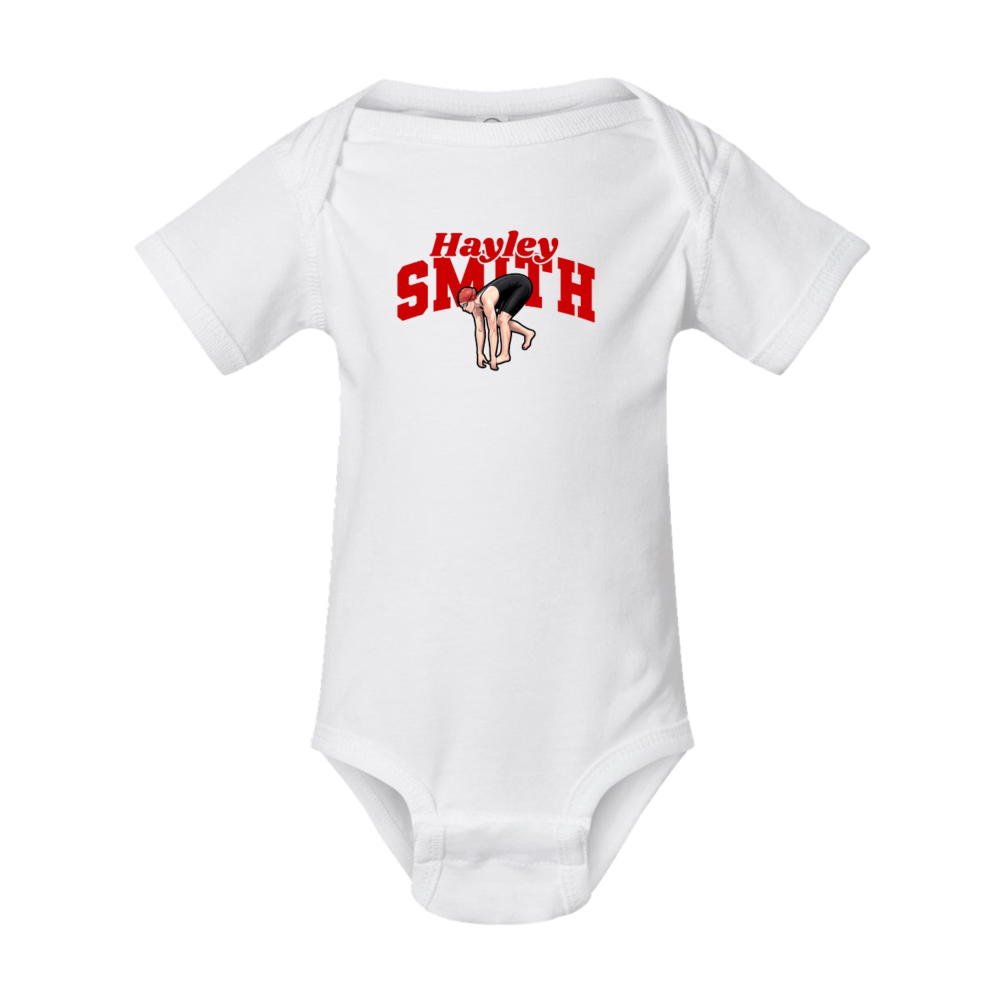 Baby Onesie — Signature Arch in White