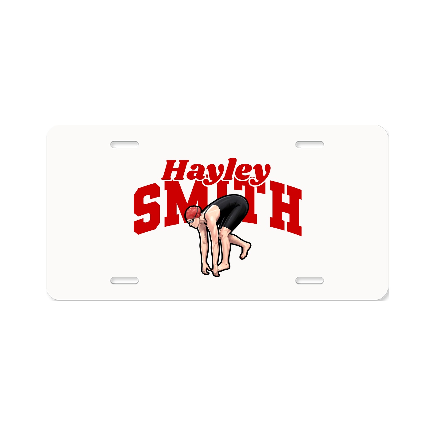 License Plate — Signature Arch in Classic