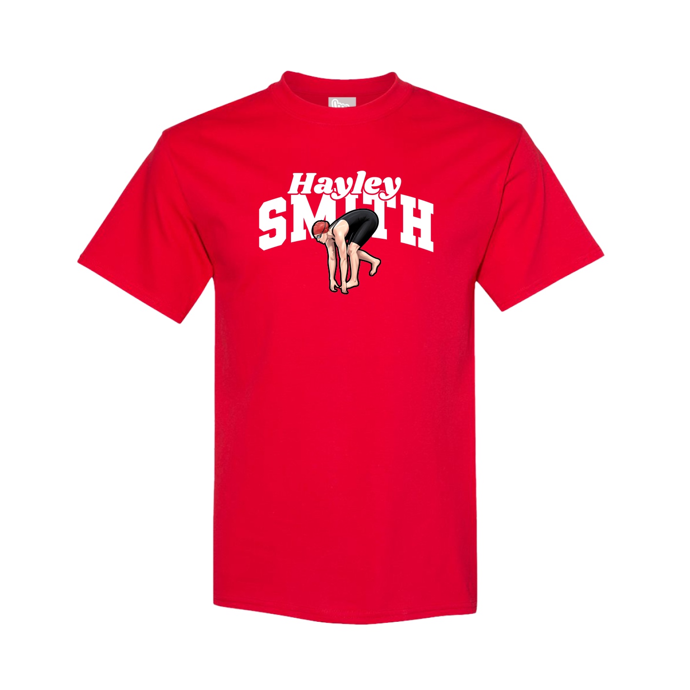 Youth Tee — Signature Arch in Red