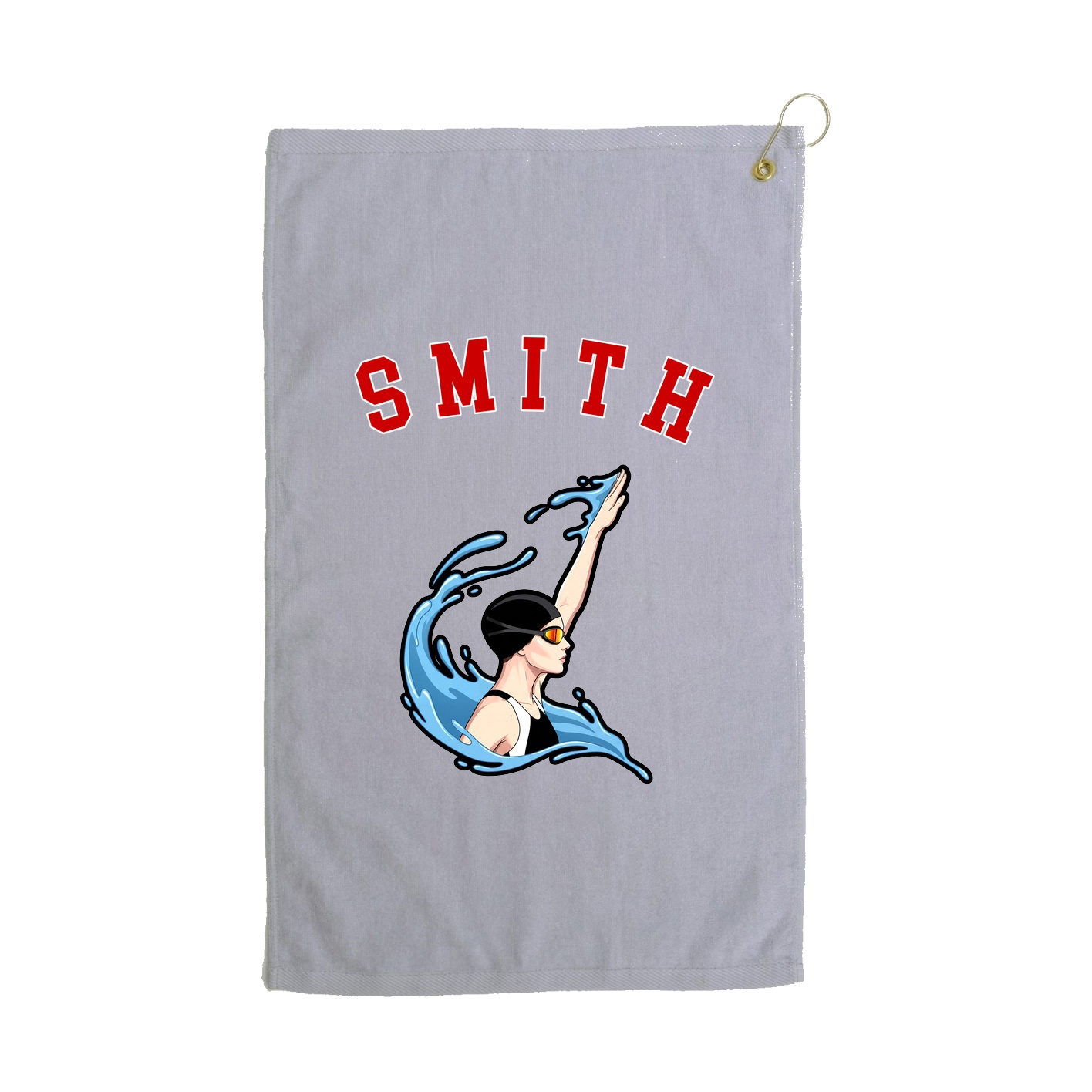 Golf Towel — Shirsey Arch in Grey