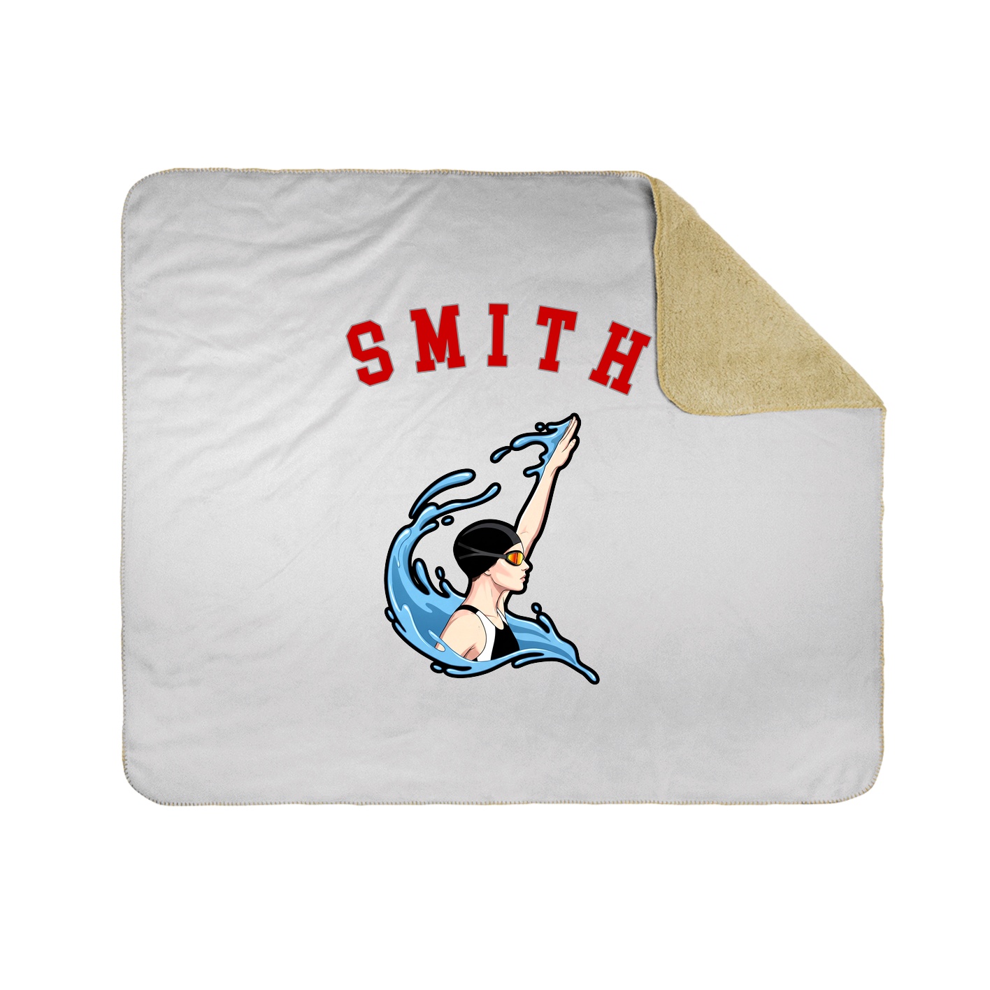 Throw Blanket — Shirsey Arch in White