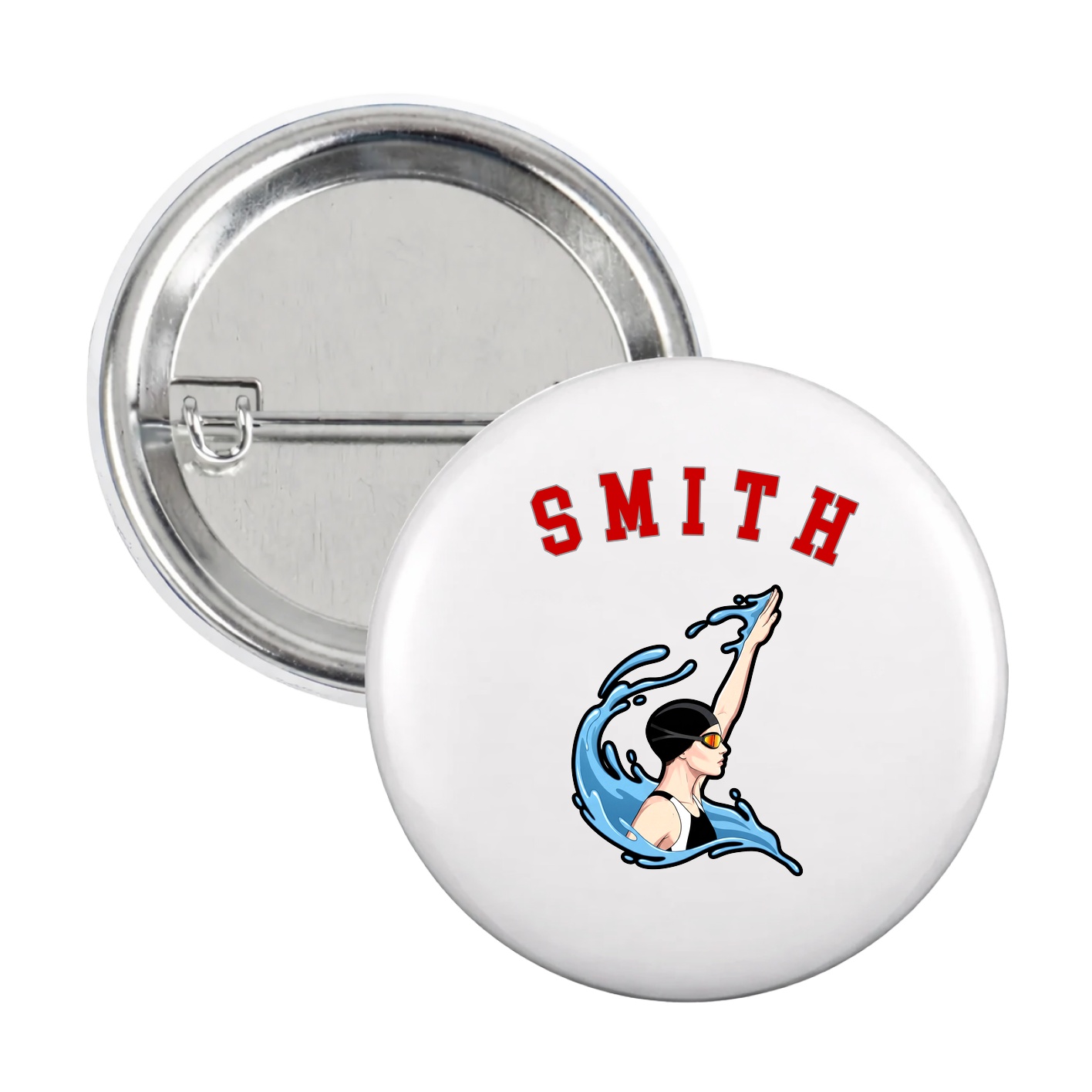 Game Day Button — Shirsey Arch in White