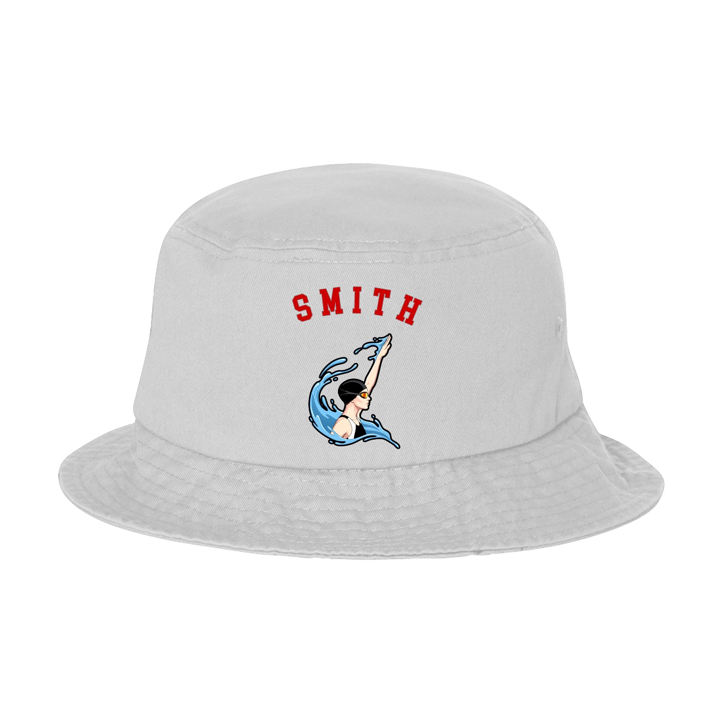 Bucket Cap — Shirsey Arch in White