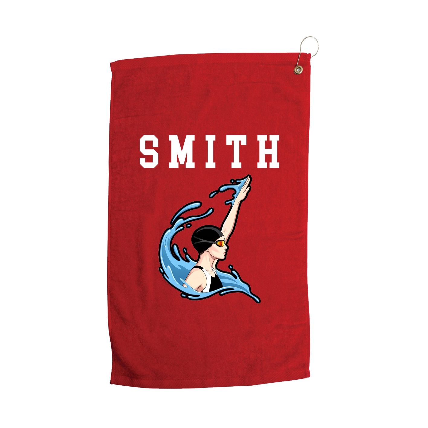 Golf Towel — Shirsey in Red