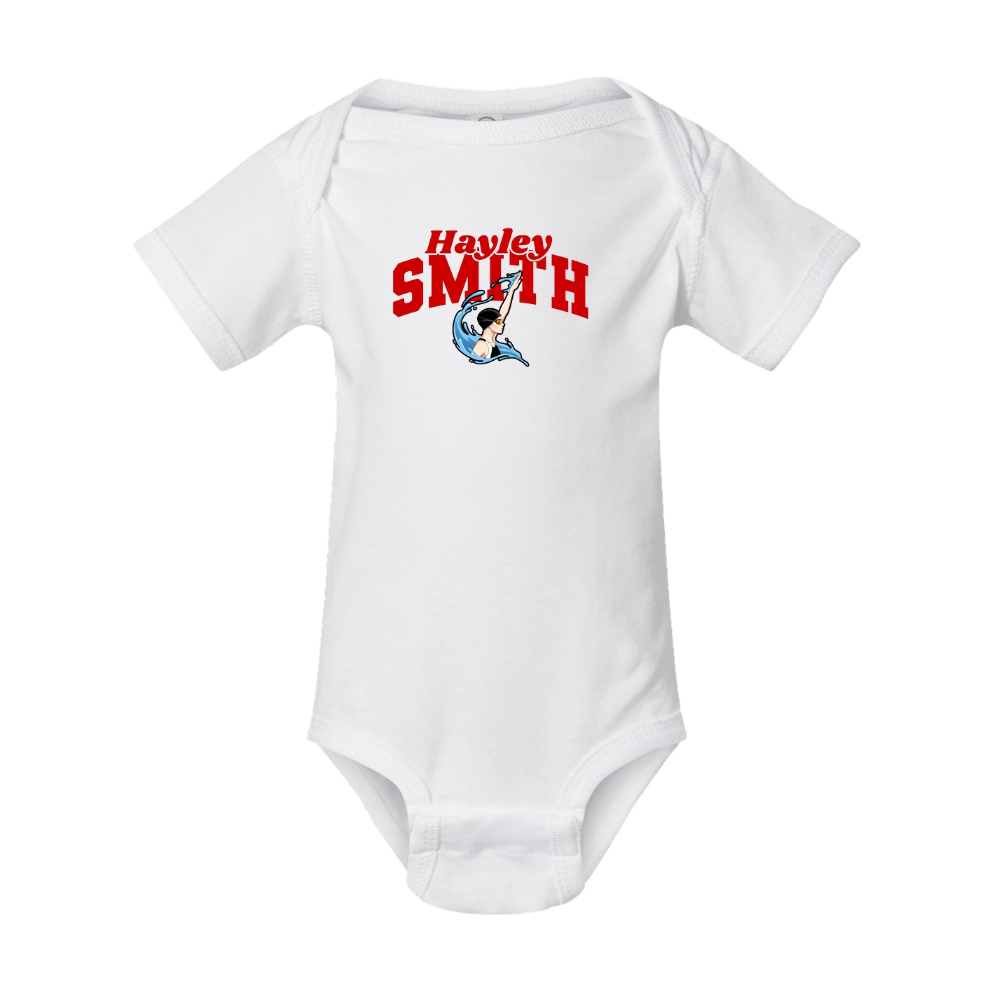 Baby Onesie — Signature Arch in White