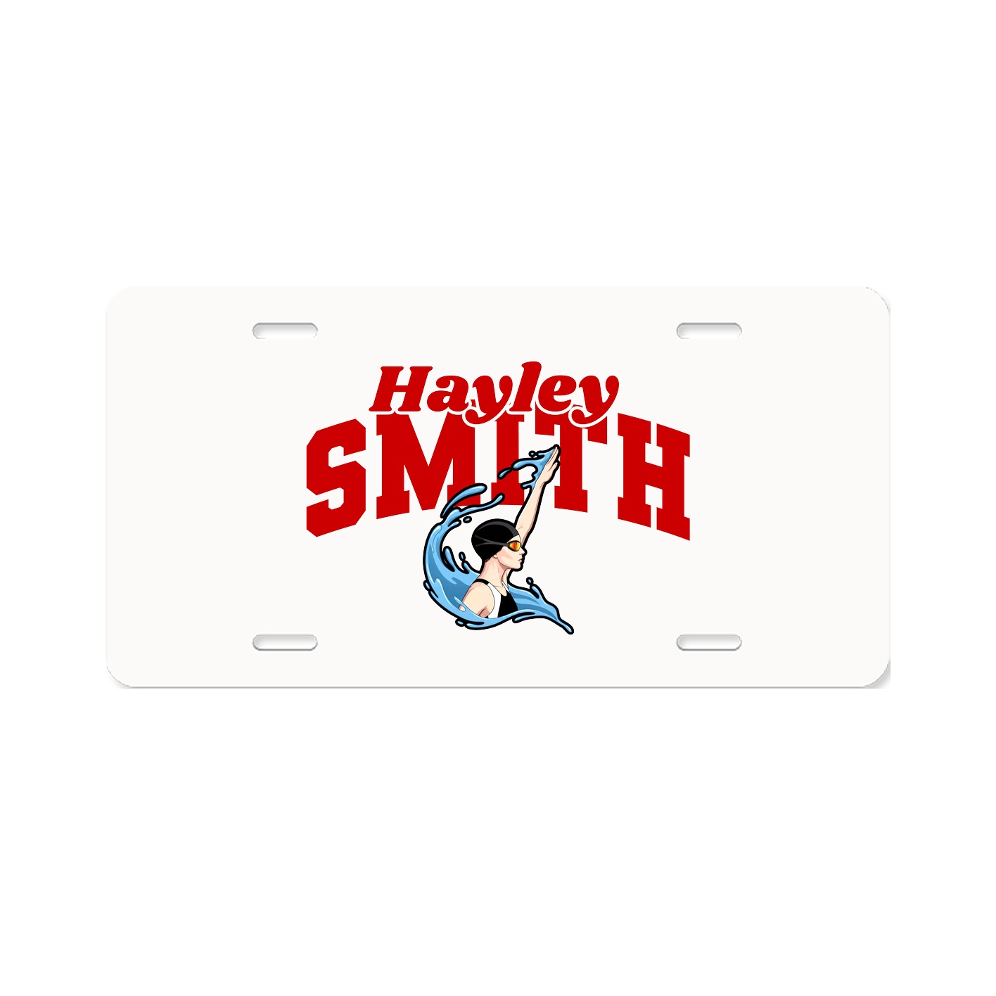 License Plate — Signature Arch in Classic
