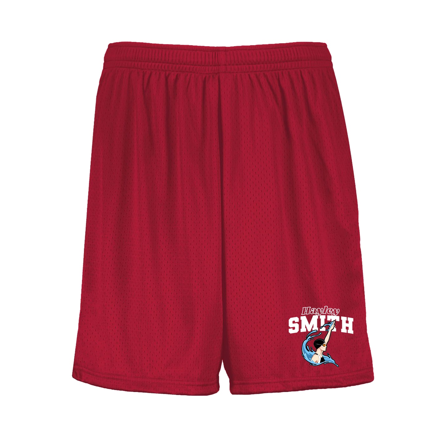 Shorts — Name Arch in Red
