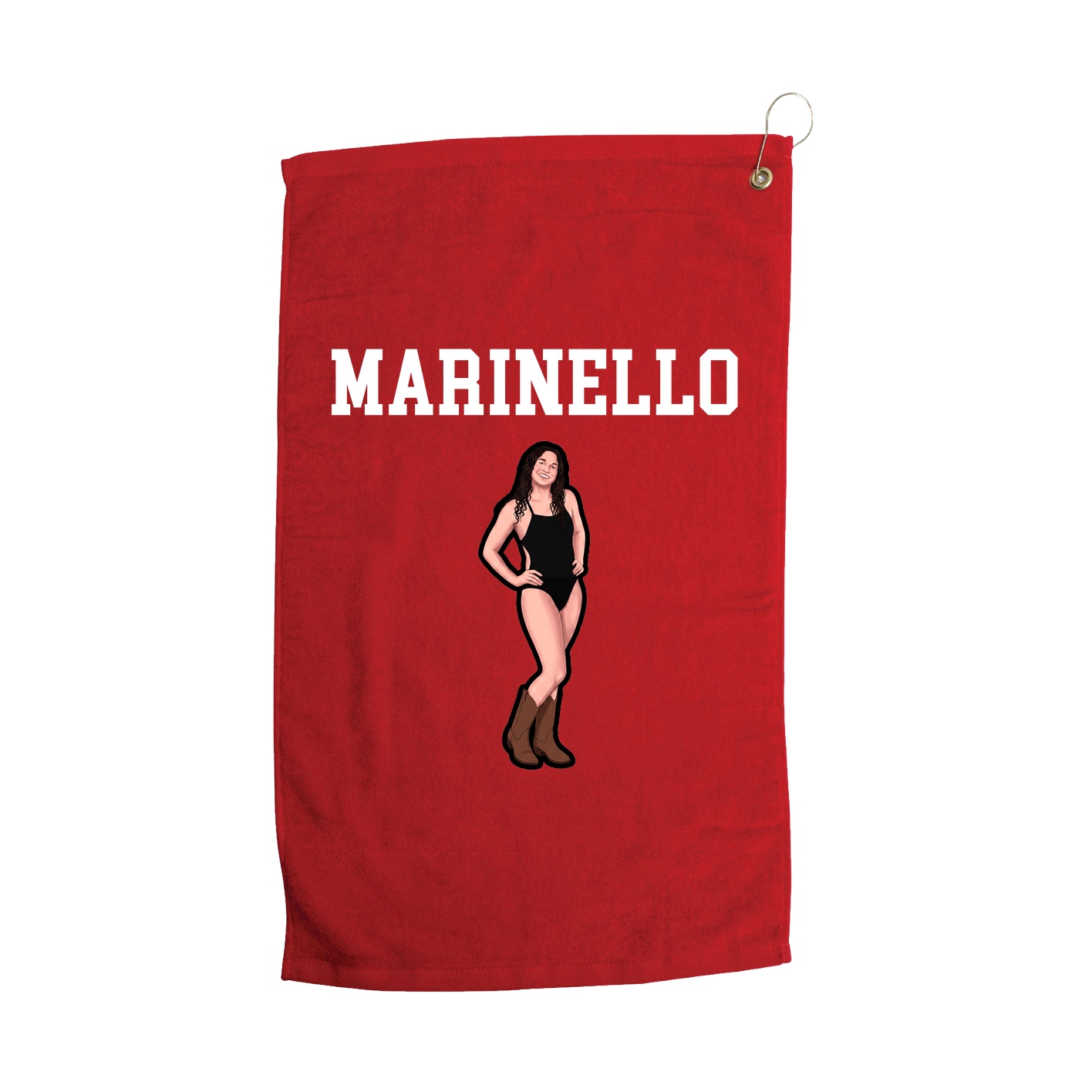 Golf Towel — Shirsey in Red