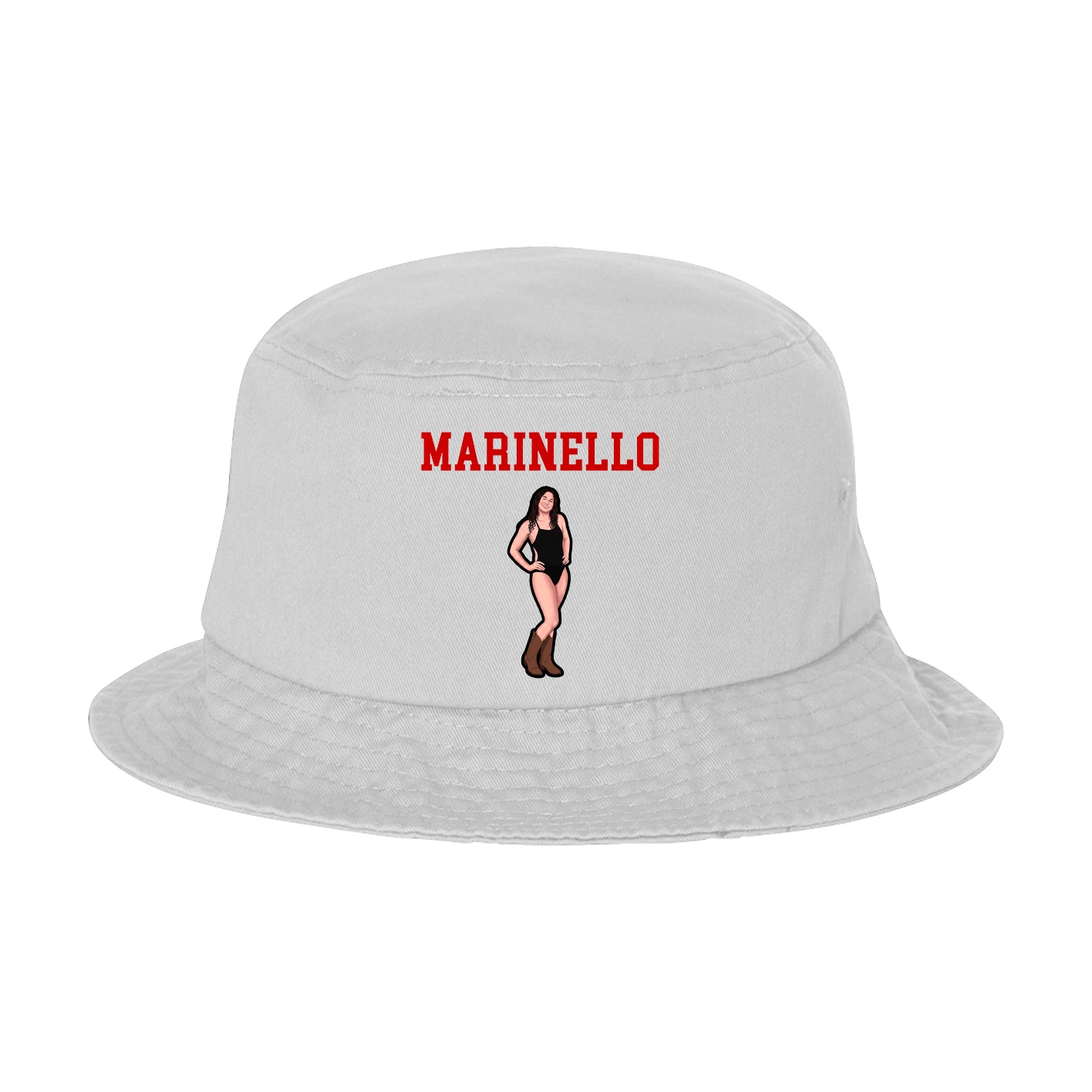 Bucket Cap — Shirsey in White