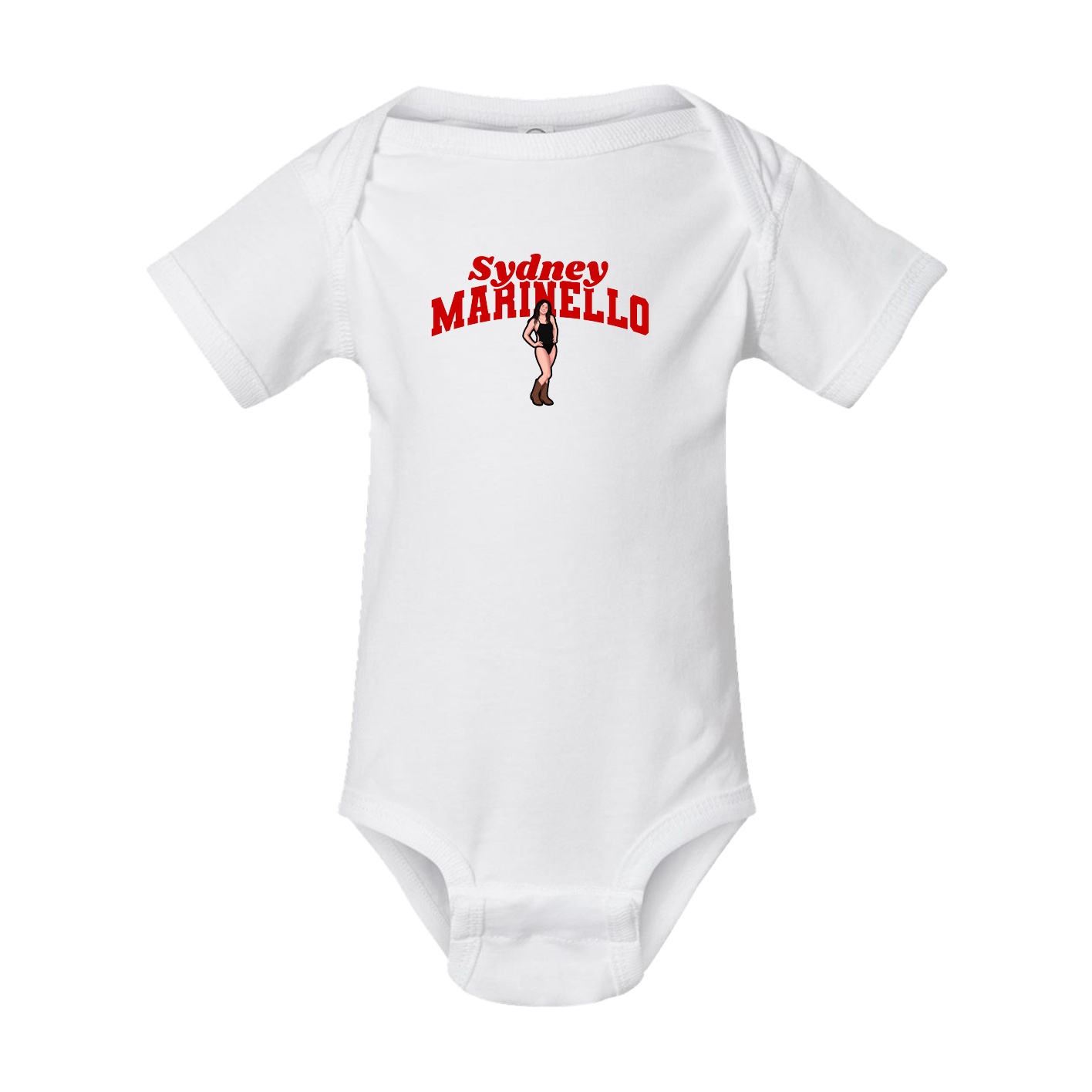 Baby Onesie — Signature Arch in White