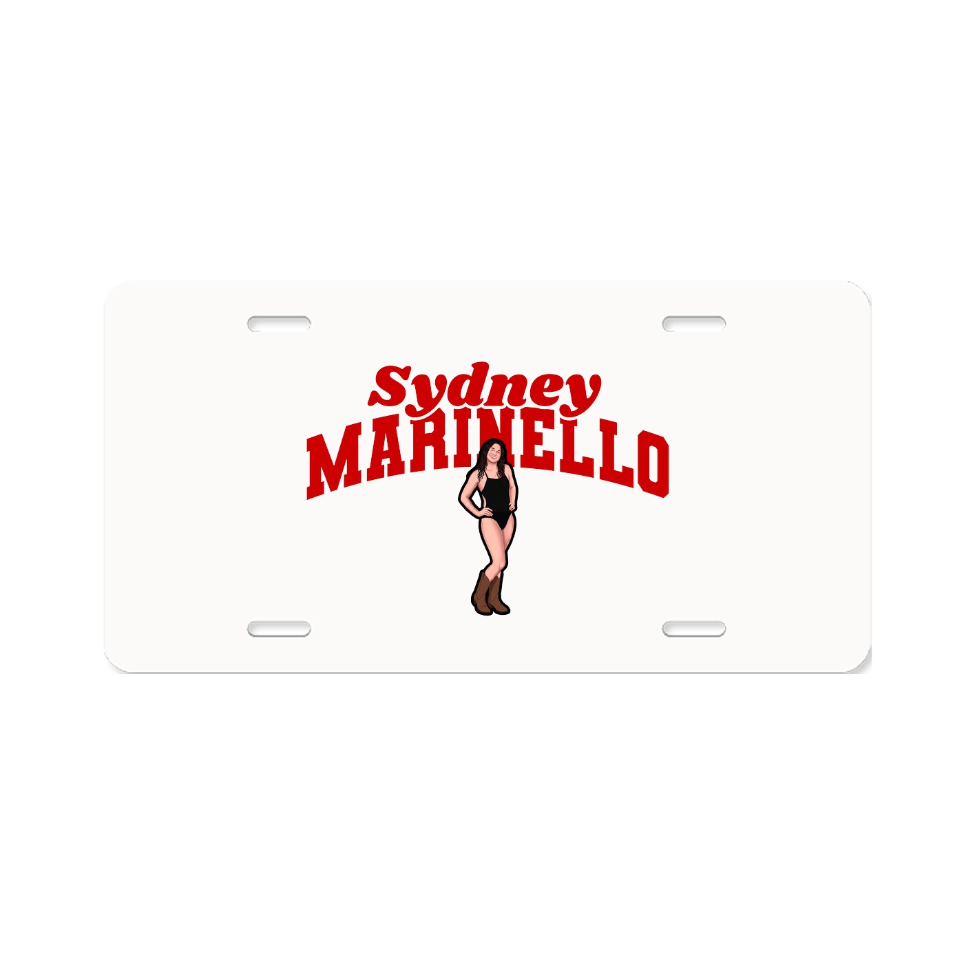 License Plate — Signature Arch in Classic