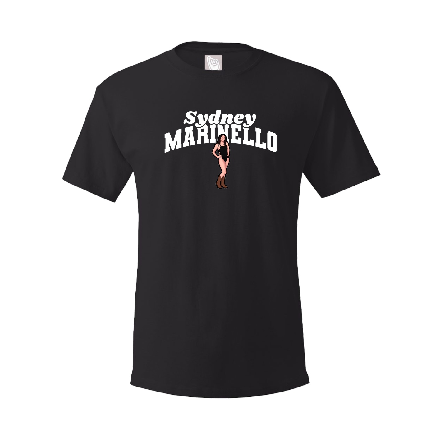Tee — Signature Arch in Black