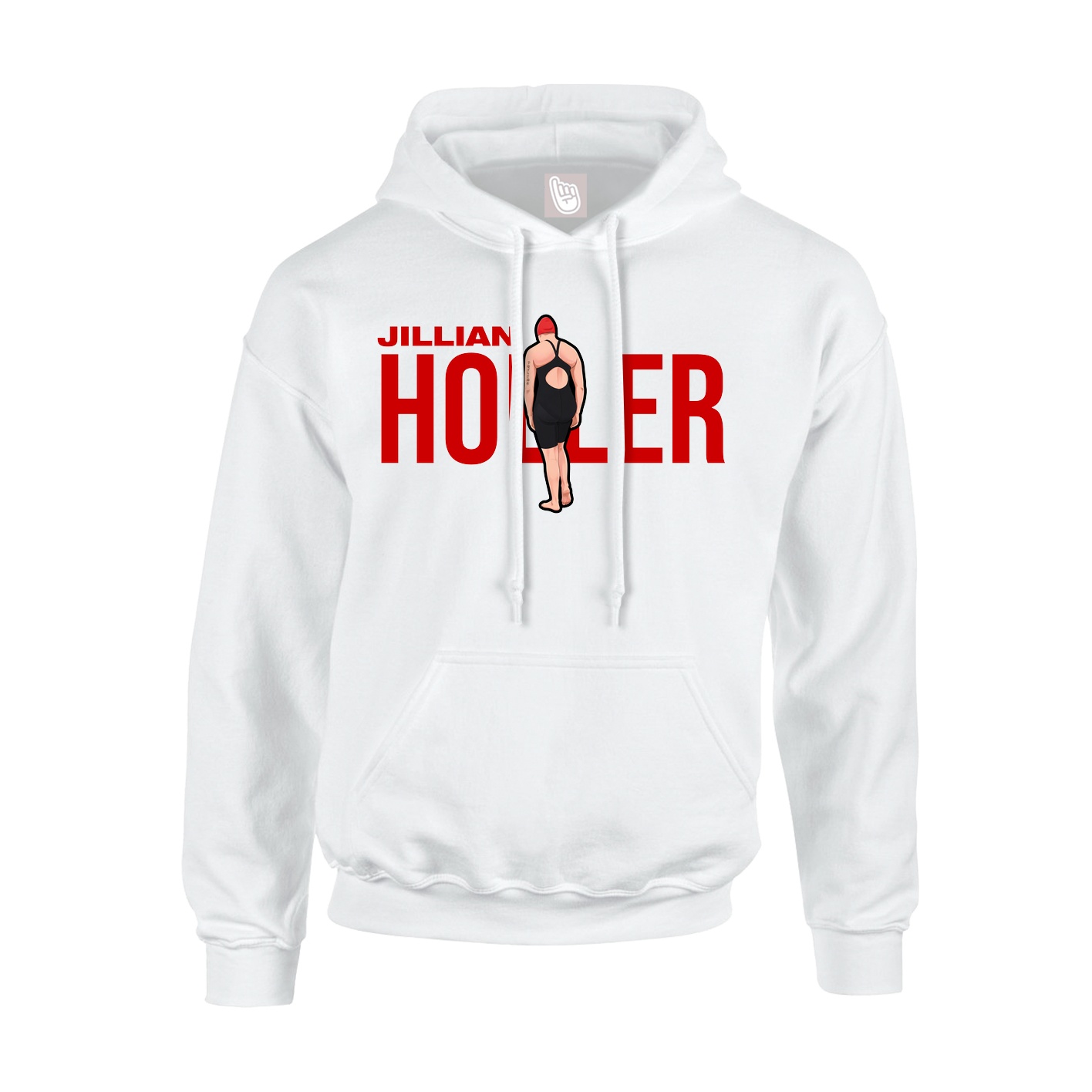 Hoodie — Player Name in White