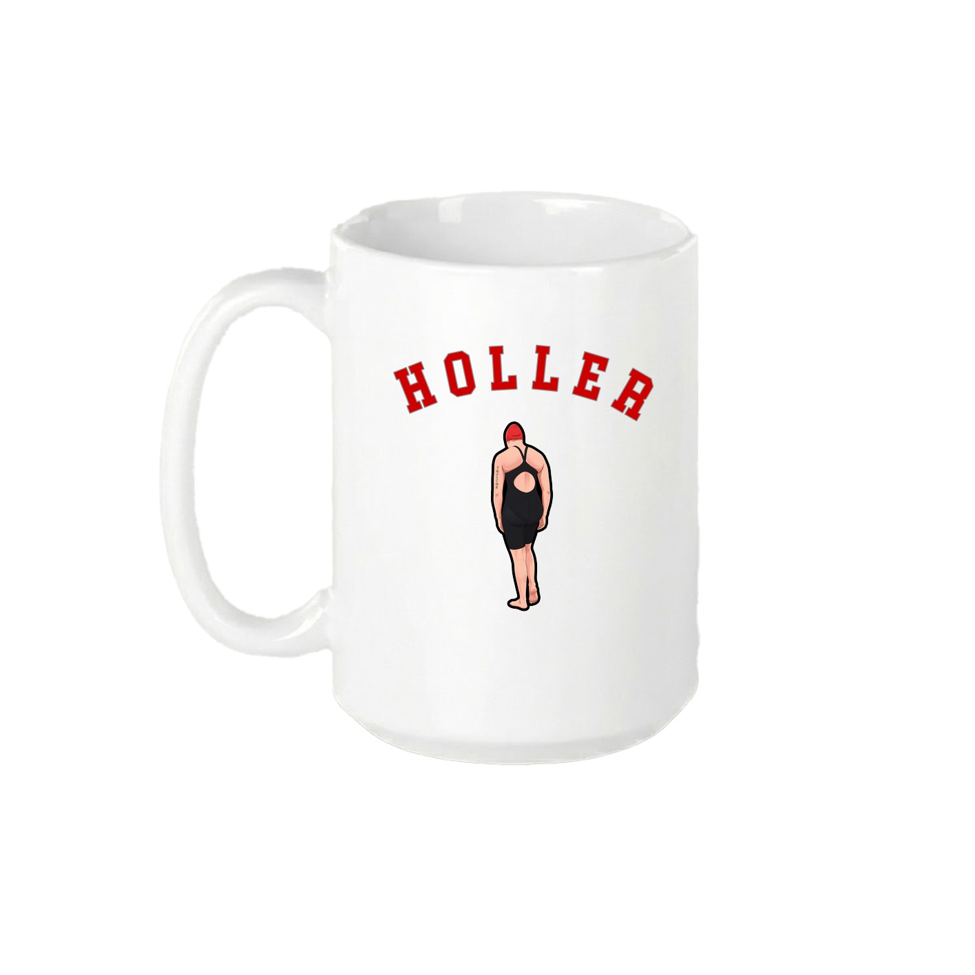 15oz Coffee Mug — Shirsey Arch in White