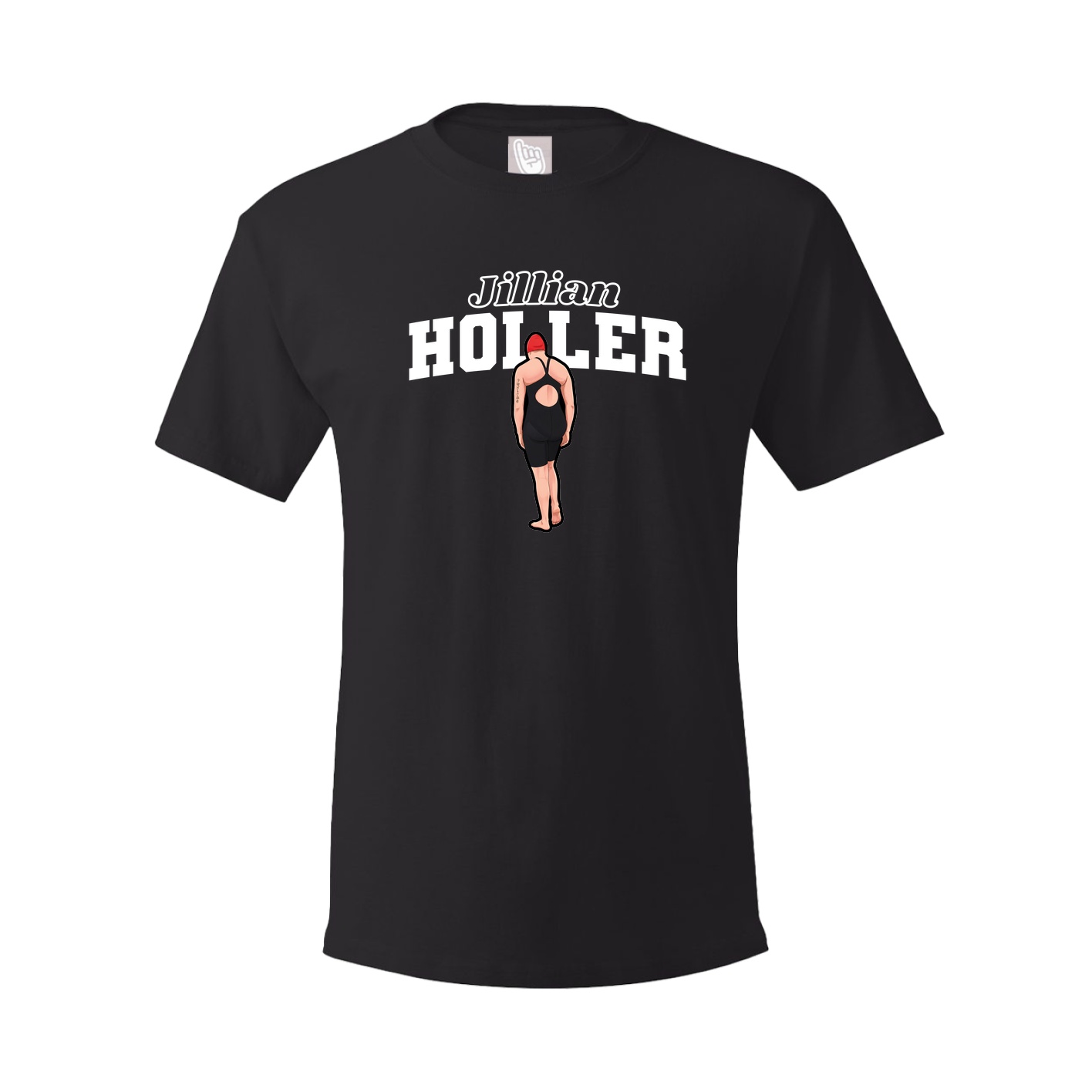 Youth Tee — Name Arch in Black