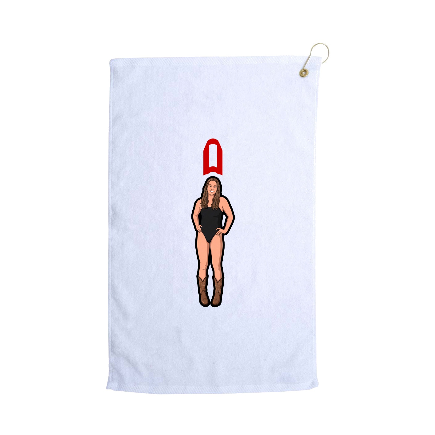 Golf Towel — Shirsey in White