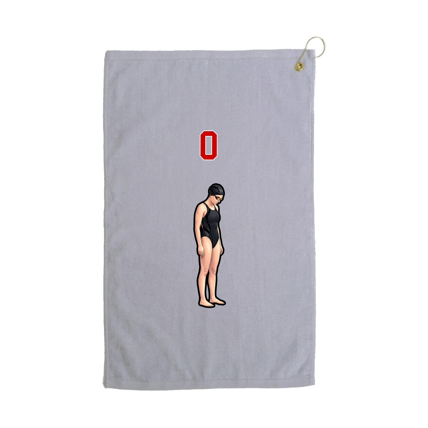 Golf Towel — Shirsey Arch in Grey