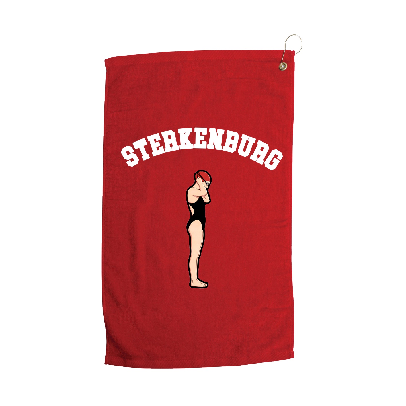 Golf Towel — Shirsey Arch in Red